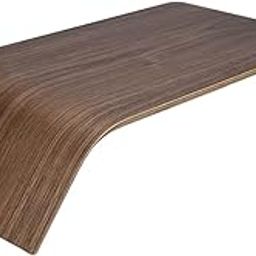 CALANDIS™ Monitor Stand Riser Portable Stable Wooden Multipurpose for Office Dorm Desk Walnut Wood | Monitor Mounts & Stands | Monitors, Projectors & Accs-24
