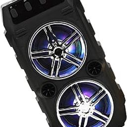 bnf® Bluetooth Karaoke Speaker USB Stereo Musical Player for Outdoor Silver Gray-image-64