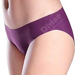 Divine Women's Soft Spandex Seamless Panties Solid Assorted Colored Free Size Hipster Panty for Hip Size 36 to 40-image-18