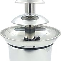Gurubhai Equipments 3-Tier Stainless Steel Chocolate Fountain – 170W Commercial Electric Chocolate Fountain for Parties, Weddings, Buffets & Catering Events | Smooth & Continuous Flow-image-8