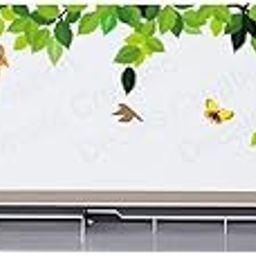 Decals Creation™ AC Sticker Fridge Sticker Wall Sticker Split Ac Stickers Air Conditioner Sticker Standard Size-image-70