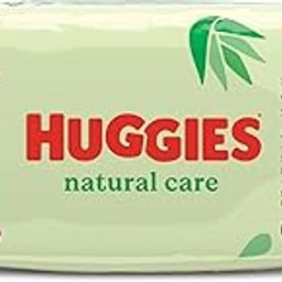 Baby Wipes Natural Care with Aloe Vera Huggies Wipes 56 Pc Kids-image-73