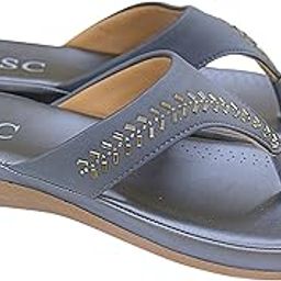 ASC Women?s Embellished Toe-Ring Slip-On Flats-4467-image-43