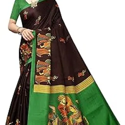 yashika Women's Plain Art Silk Standard Length-picture-38