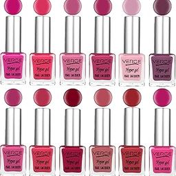 VERGE HYPER GEL LONG LASTING WITH LUXURY FINISH & SINGLE STROKE FORMULA NAIL POLISH (INFUSED WITH VITAMIN E) NON TOXIC, PARABEN FREE, CRUELTY FREE, CHIP RESISTANT & QUICK DRY-image-43