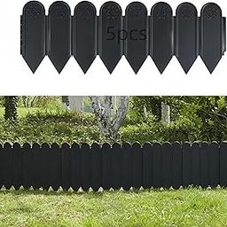 2M Garden Edging Border,Garden Landscape Edging Borders,Plastic Garden Bed Edging,Depth Terrace Board Edging, Garden Fencing for Lawn, Landscaping, Patio Pathway-image-41