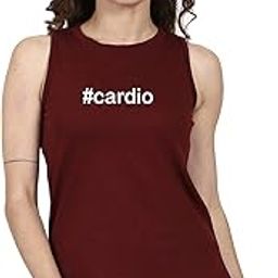 Cardio Printed Tank Tops for Women and Girls | Sleeveless Tshirts | Gym Wear | Fitness and Workout T-Shirts | Cotton | Stylish | Quote Gym Wear-image-30