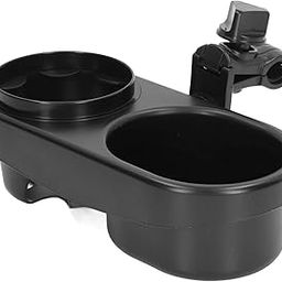 Oreq Stroller Cup Holder with Snack Tray, 360Ã‚° Rotation Baby Stroller Cup Holder, Child Snack Catcher and Drinks Holder, Universal Stroller Snack Tray with Non Slip Clip for Baby Toddler-image-8