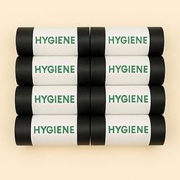HYGIENE Premium Garbage Bags Size 19 X 21 Inches (Medium) Dustbin Bag/Trash Bag - Black Color, Durable, Leak Proof, Multipurpose, Easy to store (4 x 30 bags per roll, Total 120 bags)-image-13
