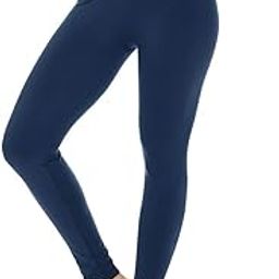 Women's Ultra Soft Thermal Underwear Pants Fleece Lined Bottoms Long John Leggings-image-43