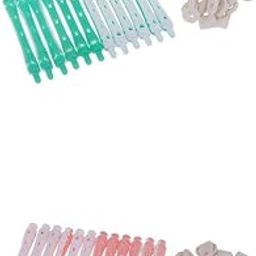 The Style Sutra 24Pcs Hair Curler Clamps Hairdreser Perm Rods Hair Styling DIY Tools|Health & Beauty | Hair Care & Styling | Rollers & Curlers|24 Pieces Perm Rods(Random Colors)-32