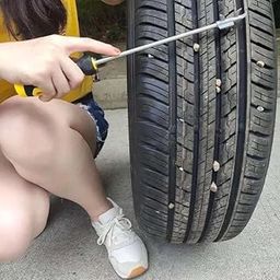 FITVERT 2-in-1 Tyre Cleaning Hook for Cars, Motorbikes, Trucks, Tyre Groove Cleaner, Tyre Stone Removal Picker Tool Kit, Car Tire Stone Cleaning Hook Tyre Protector Tools-image-45