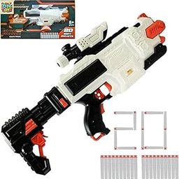 DN Toys 60cm Alpha Striker Motorized Foam Blaster – Battery-Powered Toy Gun with 20 Soft Darts & Scope | Long-Range, High-Performance Shooting for Kids 8+ | Ultimate Action & Adventure Play-32