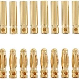 ATORSE 10 Pairs 3.0Mm Gold-Plated Banana Plug Connector DIY Rc Battery Esc Motor-image-12
