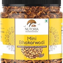 NUTORIA HEALTH FRUITS & NUTRITION Gujrati Mini Bhakarwadi 1kg | Crispy & Tasty Bhakarwadi Perfect for Tea Time | Namkeen Snack - Munchies-image-10