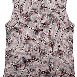 Women's White Quilted Reversible Sleeveless Jacket-image-20