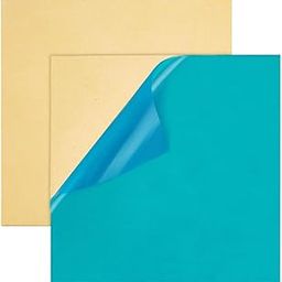 OLYCRAFT 2Pcs Brass Sheet 100x100mm Gold Brass Sheet 1.5mm Thick Square Raw Brass Sheet Material Square Metal Brass Sheet Blank Metal Sheet for Metal Stamping Models Repairs DIY Crafts-image-18