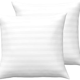 Kuber Industries Pack of 2 Cushion Filler | 12x12 Inch | Fluffy Microfiber Cushion Filler for Sofa-Living Room-Bedroom D?cor | Pillow Cushion Filler | Throw Couch Cushion Pillow Filler | White-13