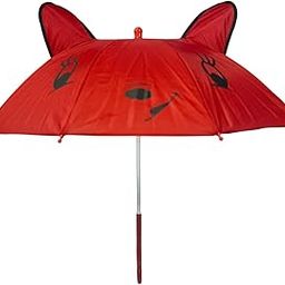 Cartoon Animal Design Popup Ears Kids Automatic Umbrella| Waterproof Mini Hand Umbrellas for Kids Boys and Girls (Pack of 1)-image-52
