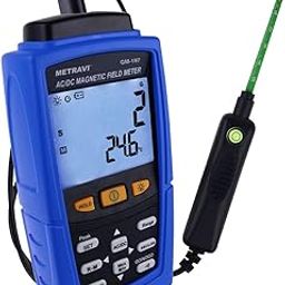 Metravi GM-197 Gauss Meter, Tesla Meter, Magnetometer for AC/DC Static cum Electromagnet, measures magnetic field 0~3000mT(milli Tesla) / 0~30000G(Gauss)-picture-17