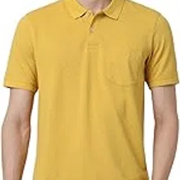 peter england Men's Solid Regular Fit T-Shirt-picture-0