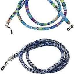 2 Pieces Ethnic Coarse Cotton Eyeglass Rope Sunglasses Holder Retainer Cords | Vision Care-image-16