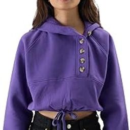 Violet Hoodie Women Oversized Hoodies-image-20