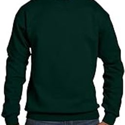 Men's EcoSmart Sweatshirt, Deep Forest, X-Large-image-52