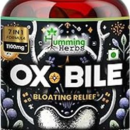 Ox Bile Extract 1100mg - Digestive Aid for Bloating Relief, Enhanced Fat Absorption, and Gallbladder Support - With Probiotics, Turmeric, Inulin-image-33