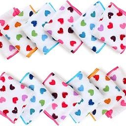 GABBAR_WHITE_HEART soft face hankies for ladies girls women kids hanky 10 pcs-image-51
