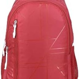 Casual Waterproof Laptop Bag/Backpack for Men Women Boys Girls/Office School College Teens & Students with Rain Cover(Red)-image-82