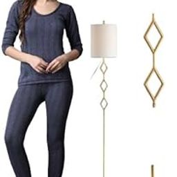 Ladies 3/4 Thermal Top and Lower Set.-image-35