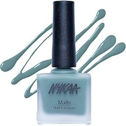 Nykaa Matte Nail Enamel - Matcha Tiramisu (Shade No.19) (9 ml)-image-62