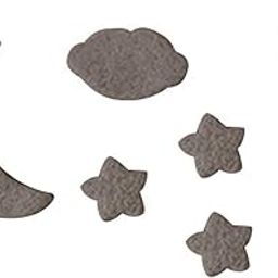 Btgghytr 7Pcs Handmade Baby Wool Felt Moon Home Party Decorations Props-image-45