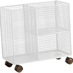 THE STYLE SUTRA Yoga Mat Storage Rack Iron Space Saving Home Gym Equipment Storage Organizer White-image-77