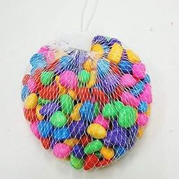 Creative Farmer 500Gm Multi-Color Mixed Decorative Stones & Pebbles Colourfor Garden Vase Fillers Aquarium Table Décor Fountain Decoration [500Gm] L (STONE-3-[500GM] Mixed|Multi|Paint|12E)-6