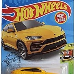 Hot Wheels '17 Lamborghini Urus, [Yellow] 213/250 Exotics 1/10-67
