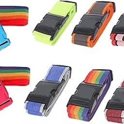 Adjustable Luggage Suitcase Strap Belt (Buckle Lock, Pack of 2) TSA Approved-48