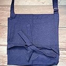 CRAZYWEAVES Cooking black apron for women men chef hotel aprons for home and washing utilities apron-16
