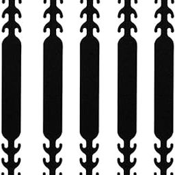 Romsyn Adjustable Soft Silicone Mask Extender Strap with Multi-Level Hooks for Comfortable Fit, Reusable Ear Saver for Face Masks, Reduces Ear Pain, Ideal for Long-Term Wear, Pack of 5, Black-image-56