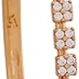 Fashion Jewellery White Gold Polished Zircon Kada With Locking System |Best For Gifting, Bride, Bridemaids & Special Occasion | Zircon Kada For Women - 411334-image-55