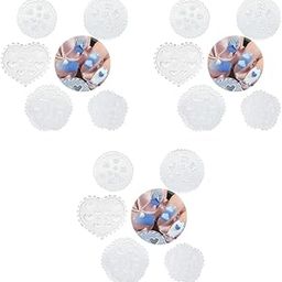 HASTHIP 15PCS DIY Nail Charms Resin Mold 3D Art Silicone Decorative Floral Charm for Making Tools-image-11