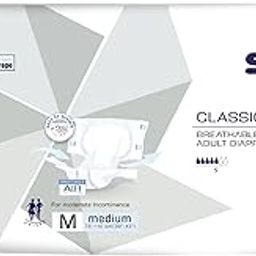 SENI Air Classic Breathable Adult Diapers - Medium, 30 Piece-image-60