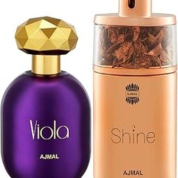 Ajmal Viola EDP Fruity Floral Perfume 75ml for Women and Shine EDP Floral Powdery Perfume 75ml for Women FREE-picture-14