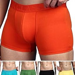 UK Classic Men's Ultra Soft Modal Fabric Mini Trunk with Feather Touch Ultra Soft Waistband (Colors & Prints May Vary)-image-80