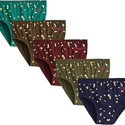 Girls Underwear - 5 Pack,Multicolour,So Soft - Premium Printed Cotton Kids Panty-image-14