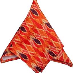 Men's Orange Pocket Square-picture-21