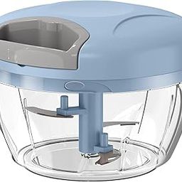 UCRAVO Manual Hand Mini Chopper Food Processor (Multicolor)-image-19