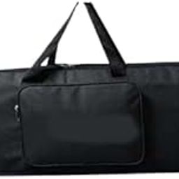 MG MUSIC GALAXY Casioo 61 Key 5-Octave Portable Keyboard Bag - Waterproof, Black Nylon Case with Padding-0