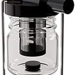 The Mix Bag Magnetic Glass Bowl Inline Petrol Fuel Filter Compatible with Royal Enfield Bullet BS3 & BS4 Classic, Electra & Standard Motorcycle Carbureted Models-23